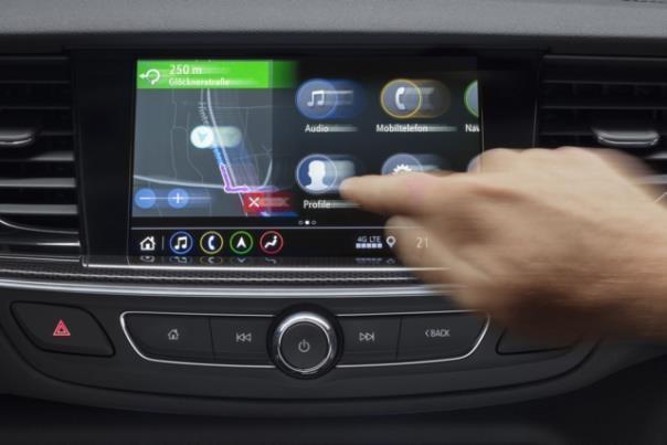 Infotainment-System im Opel Insignia.  Foto: Auto-Medienportal.Net/Opel